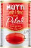 A close-up studio shot of a can of Mutti Pelati tomatoes. Podgląd zdjęcia produktu