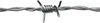 A close-up of barbed wire on a white background. Produktbild-Vorschau