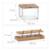 relaxdays Gewürzbehälter Set mit Löffel & Deckel Produktbild-Vorschau 4