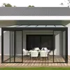 Milani Home - veranda addossata, 4,3 x 3 m, in alluminio e Anteprima dell’immagine prodotto 5
