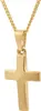 Gold Anhänger Kreuz  mit Goldkette massiv 333 - 8 Karat Produktbild-Vorschau 4