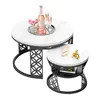STILVORA Couchtisch Wohnzimmertisch mit Bodenschutz, Produktbild-Vorschau 9