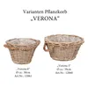 Pflanzkorb VERONA-6 Rund ca. D30cm mit Henkeln Produktbild-Vorschau 4