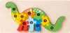 6 pezzi di legno animali abbinamento 3D Puzzle educativo Anteprima dell’immagine prodotto 5