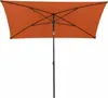 SIENA GARDEN City Mittelstockschirm anthrazit/terracotta Produktbild-Vorschau 1