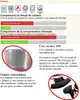 Marketing material detailing features of a pressure cooker, including comparisons of cooking time and energy consumption, and close-ups of the pot and handles. Náhled obrázku produktu