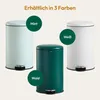 CASABEL Mülleimer Küche 30L, 100% Edelstahl, Resistent Produktbild-Vorschau 8