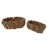 2er Set Pflanze Schale Topf Kübel Blumen Kräuter Töpfe Produktbild-Vorschau 3