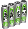 4 batterie ricaricabili ANSMANN maxE Mignon AA 1.300 mAh Anteprima dell’immagine prodotto 2