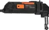 A black and orange electric sheet metal shear is shown against a white background. Anteprima dell’immagine prodotto