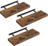Wandregal, 3 Set, Wandboard, 60cm Länge, vintage Produktbild-Vorschau 1
