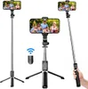 Selfie Stick Stativ, 360°Rotation 3 in 1 Selfiestick mit Produktbild-Vorschau 1