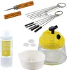 Agora-Tec® 5 in 1 Airbrush CLEAN Reinigungs Zubehör-Set mit Produktbild-Vorschau 1