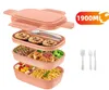Lunchbox für Studenten, versiegelte Obstbox für Kinder, Produktbild-Vorschau 4