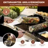 eluno Grillkorb 2er-Set mit abnehmbaren Griffen aus Produktbild-Vorschau 2