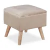 Pouf en velours Relaxdays avec espace de rangement, Voir les images du produit 10