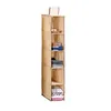 Ordnungshelfer Kleiderschrank Organizer Hängeregal mit 5 Produktbild-Vorschau 1