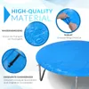 Bâche de protection pour trampoline Ø 183 cm bleu Housse en Voir les images du produit 4