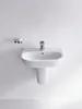 DURAVIT D-Code Waschtisch, ohne Spezialglasur, Hahnloch: Produktbild-Vorschau 2