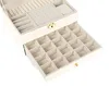 Elegantná šperkovnica BESTIF BSB01 béžová  23x17x13,5 cm Náhľad obrázku produktu 4