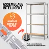 MONZANA® Regál na ťažké bremená 160x90x40 cm, nosnosť 700 Náhľad obrázku produktu 10