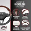 HEYNER® Lenkradhülle Auto 37–39 cm – rutschfest, weich, Produktbild-Vorschau 4