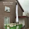 Žlab na suť 6 m | Flexibilní hadice 2x 3 m, snadná Náhled obrázku produktu 9