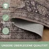 Carpetsale24 Waschbarer Teppich Vintage Läufer für Flur Produktbild-Vorschau 2