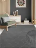 Teppich Modern Kurzflor Wohnzimmer Schlafzimmer Wellen Produktbild-Vorschau 2