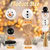 120 Stück Natur Holzperlen für Weihnachten – 20mm Produktbild-Vorschau 2