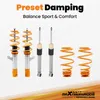 Kit de suspension fileté pour VW Golf MK5 MK6 A6 type 5K Voir les images du produit 7