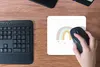 MuchoWow® Mauspad Mousepad Regenbogen - Herzen - Mädchen - Produktbild-Vorschau 4