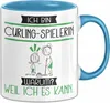 Curling-Spielerin Tasse Geschenk Ich Bin Curling-Spielerin Produktbild-Vorschau 1