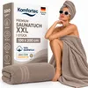 Komfortec Saunatuch 100x200 cm XXL, 100% Baumwolle, 500 Produktbild-Vorschau 1
