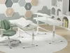 HOKO®  Kinderschreibtisch höhenverstellbar, Weiß Produktbild-Vorschau 13