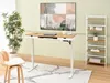 Scrivania 140 HESOL - bianco / rovere Anteprima dell’immagine prodotto 4