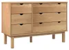 vidaXL OTTA zásuvková skříň 111x43x73,5 cm z masivního Náhled obrázku produktu 1