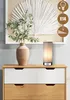 Monzana 2x Lampes de table Jasmin LED Gris Fonction tactile Voir les images du produit 2