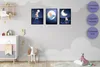 Postertech 3er Kinderzimmer Poster Set Tiere Mond und Produktbild-Vorschau 3