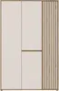 Armoire Forte ELISTON 120 130, armoire moderne avec design Voir les images du produit 2