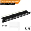 ORSEM Cat.6 Patchpanel Verteilerfeld 24 Port Patchfeld RJ45 Produktbild-Vorschau 1
