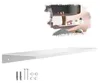 SOTECH Wandregal HOVER-V 450 x 130 x 30 mm weiß Produktbild-Vorschau 1
