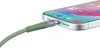 QUALO Transparentes Nylonkabel USB-C – Lightning 1,5 m 2,4A Produktbild-Vorschau 11