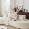 Modulares Schaumsofa 2-Teilig – Rahmenloses Sofa in Beige, Produktbild-Vorschau 4