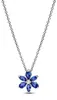 Pandora étincelant bleu herbier cluster pendentif collier Voir les images du produit 6