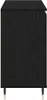 Möbel Sideboard Schwarz Eichen-Optik 101,5 x 35 x 70 cm Produktbild-Vorschau 7