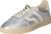 A studio shot of a silver sneaker. Produktbild-Vorschau