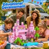 100 Magnetische Bausteine Prinzessinnen Set – Lernspielzeug Produktbild-Vorschau 4