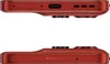 Close-up side views of a red smartphone. Produktbild-Vorschau