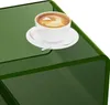 SucceBuy Nachttisch aus Acryl mit Ablage, transparenter Produktbild-Vorschau 8